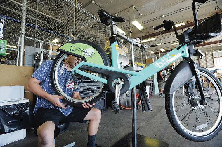 Hawaii’s Biki ranks as No. 6 most used bikeshare system in U.S. | Honolulu Star-Advertiser