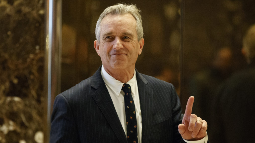 Vaccine critic Robert F. Kennedy Jr. says he'll chair Trump vaccine panel
