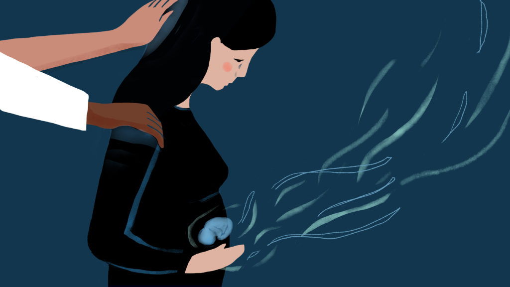 Our daughter's deadly disease: trisomy 18. We wanted to protect her