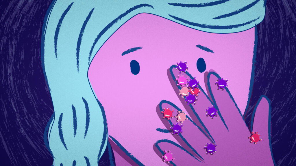 How face-touching can spread viruses — and why you can't help yourself