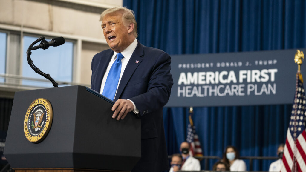 Trump promises seniors $200 prescription drug gift certificates