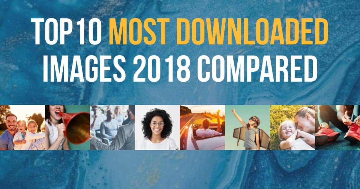 The 60 Most Downloaded Images in 2018 from Top Stock Photo Agencies Compared