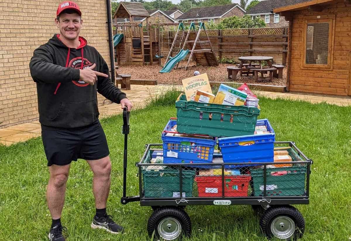 Director of Trussell Trust’s Thetford Foodbank, Phil Williams, to take on half marathon Tesco trolley dash