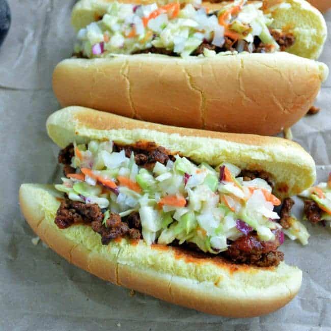 Carolina Style Hot Dogs - Sugar Dish Me