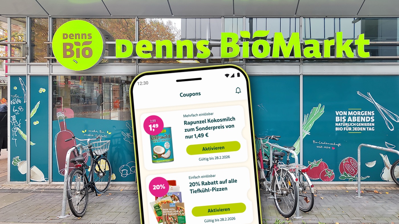 Bio-Cashback für alle: So baut Denns sein Treueprogramm zur App um - Supermarktblog