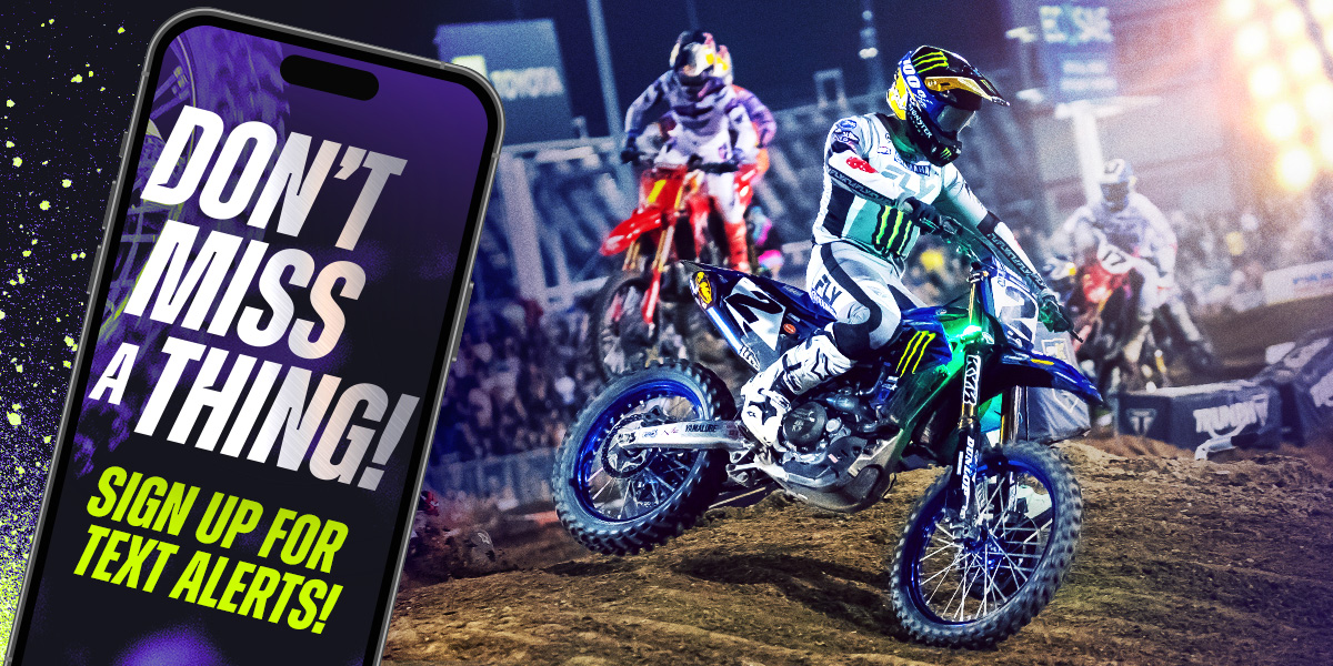 SMS Sign Up | SuperMotocross