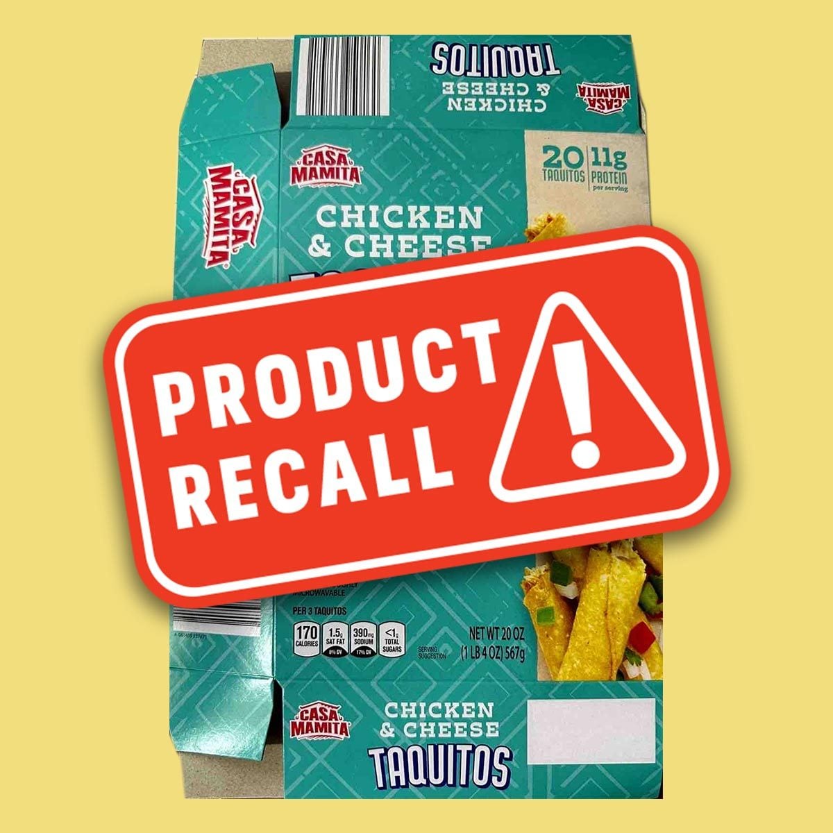 Aldi Just Recalled a Popular Casa Mamita Sold Product in 31 States