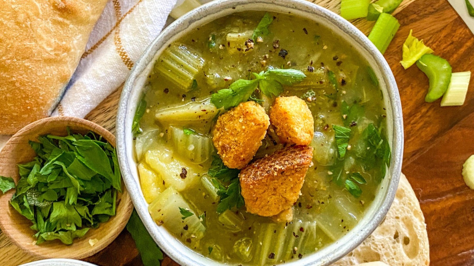 Instant Pot Celery Soup Recipe