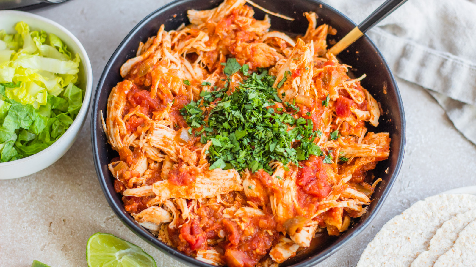 Instant Pot Salsa Chicken Recipe