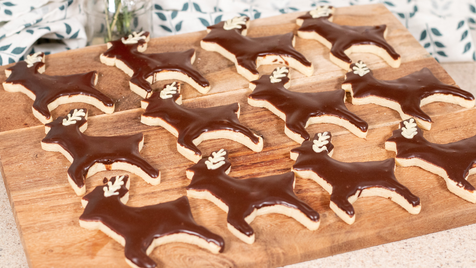 Reindeer Sugar Cookies Recipe