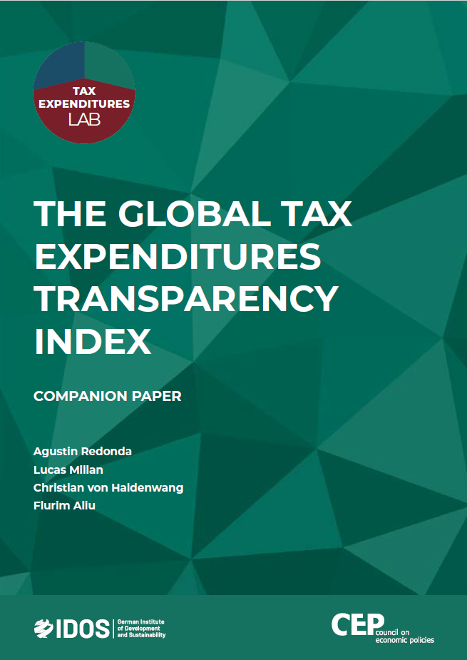 The Global Tax Expenditures Transparency Index Companion Paper - Tax Expenditures Lab