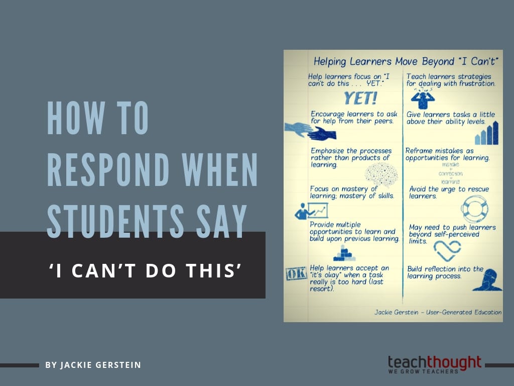 How To Help Your Students Develop A Growth Mindset | TeachThought