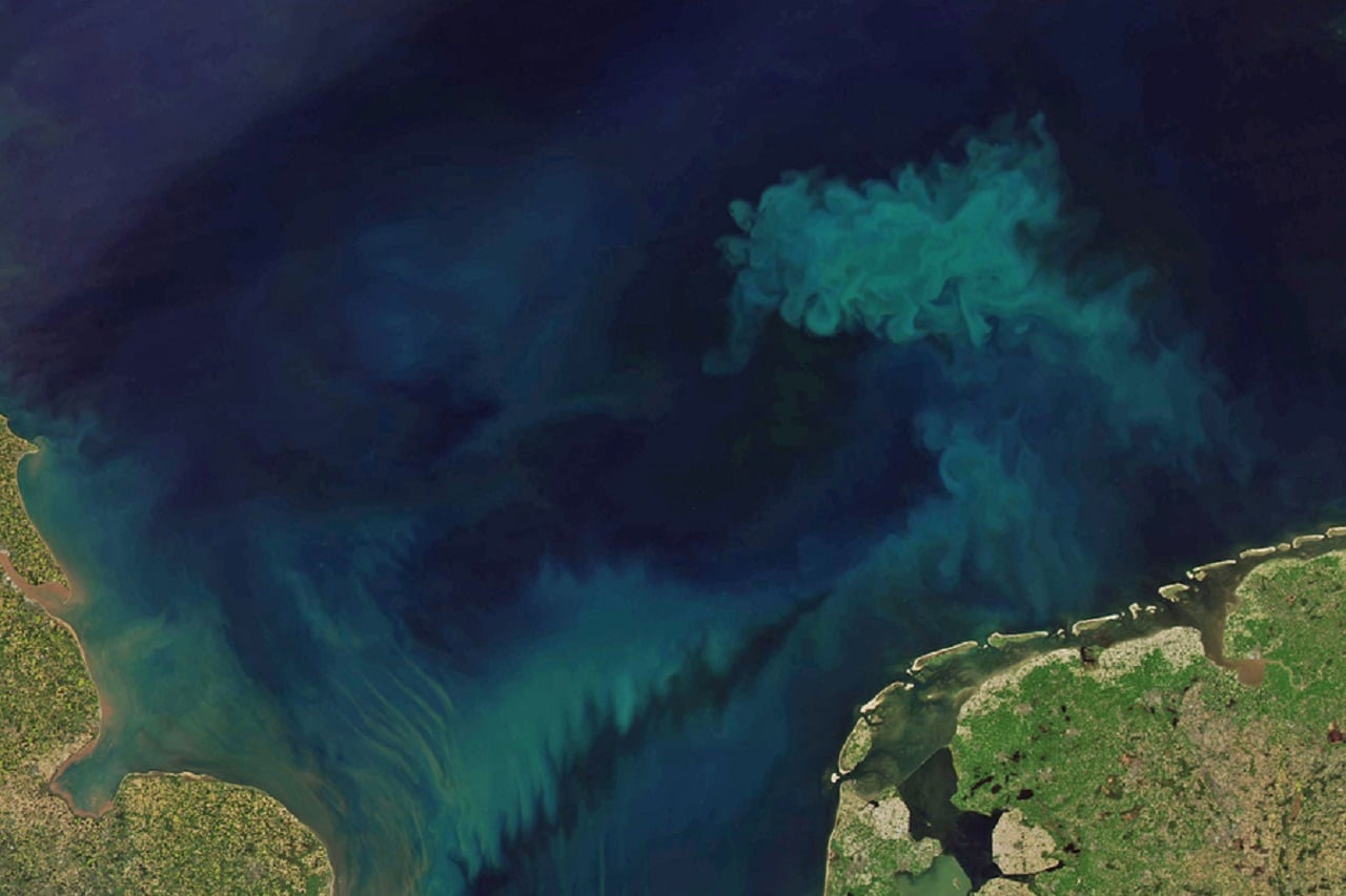 Ocean color changes due to climate change