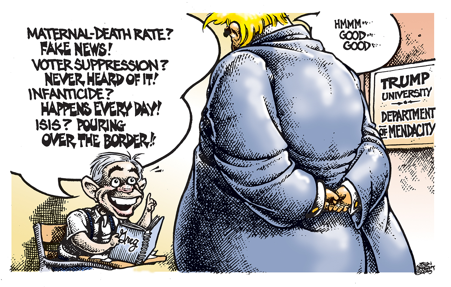 Loon Star: Trump University, Department of Mendacity