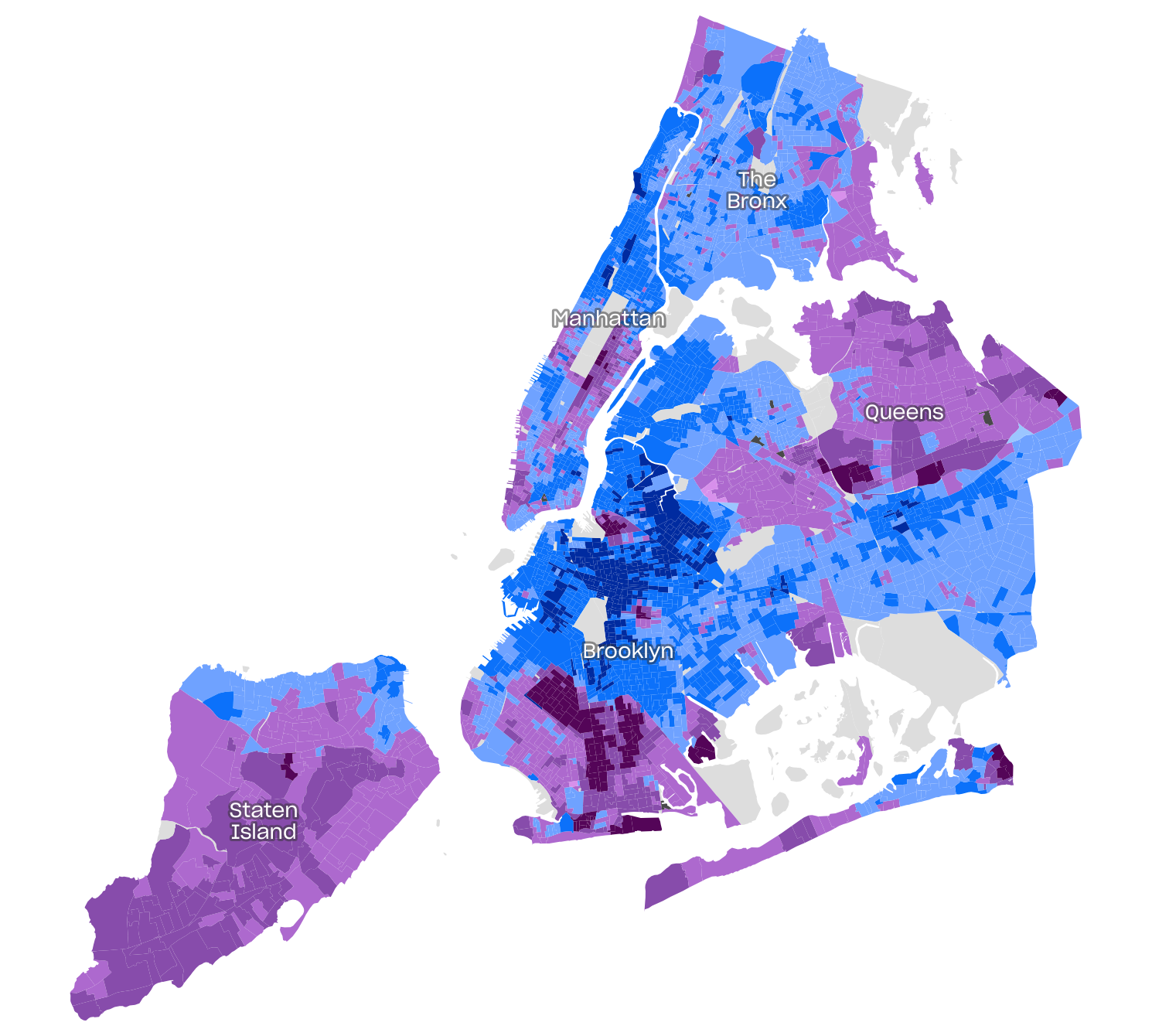 Explore How Different New Yorkers Voted for Mayor | THE CITY — NYC News