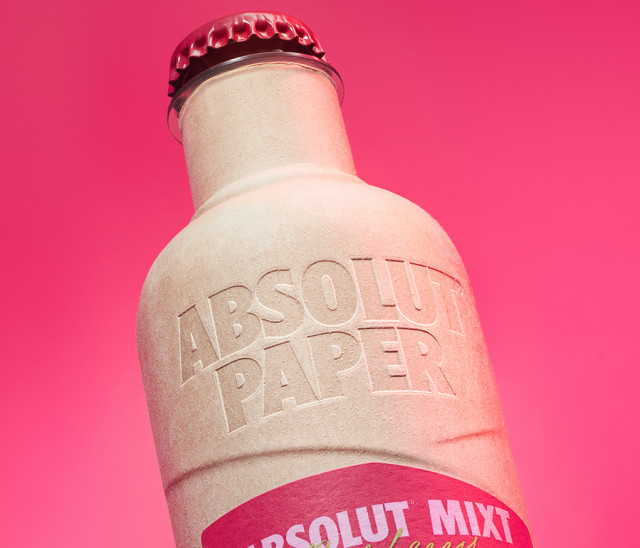 Absolut launches paper bottle in the UK - The Drinks Business