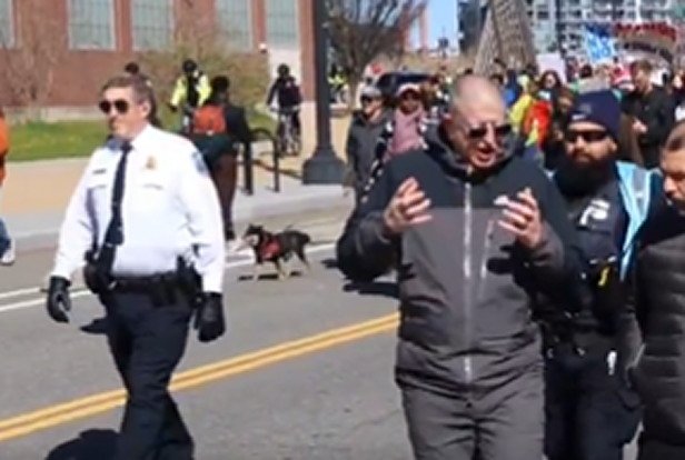BEYOND PARODY: No Kings Protesters Yell 'Abolish the Police' as They're Being Escorted and Protected by Police (VIDEO) | The Gateway Pundit | by Mike LaChance