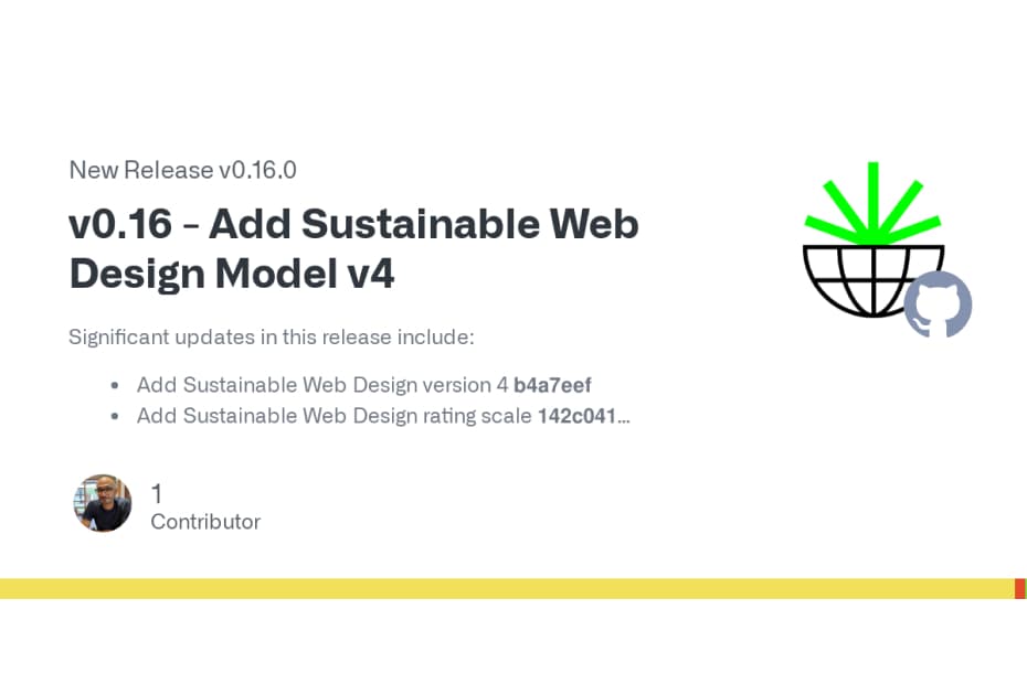 Release Guide: CO2.js v0.16 - Green Web Foundation