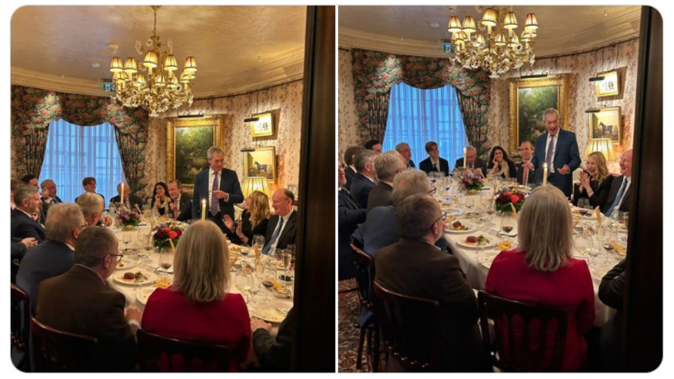A lunch date with Truss for man-of-the-people Farage - The New World
