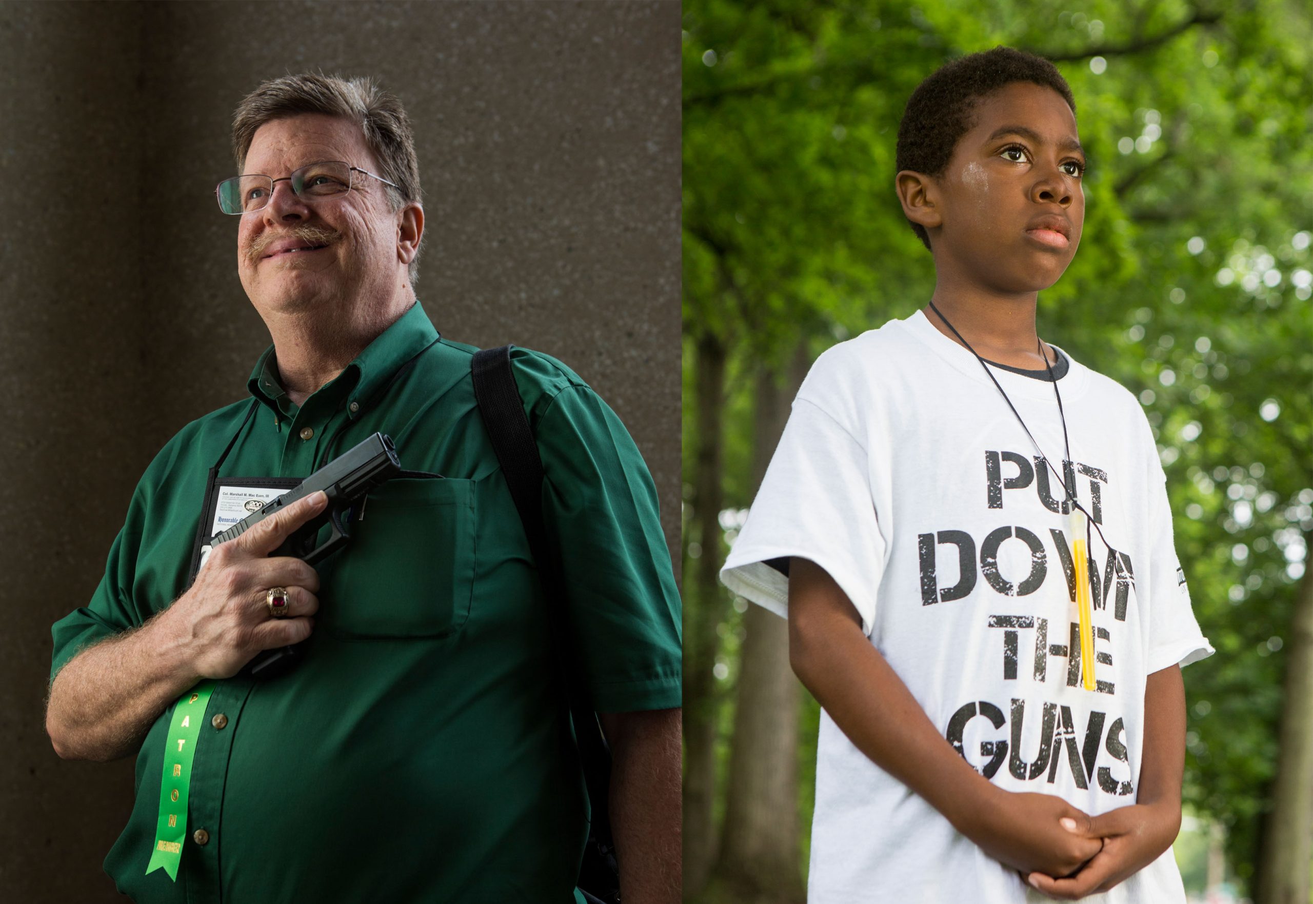 One City, Two Americas: Portraits From NRA Weekend in Louisville