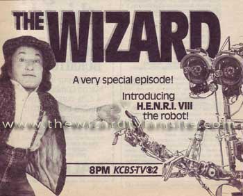 The Wizard 1986 - H.E.N.R.I. VIII - Pictures - Page 1