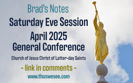 Instant Post-Conference Notes: Saturday PM Session (April '25)
