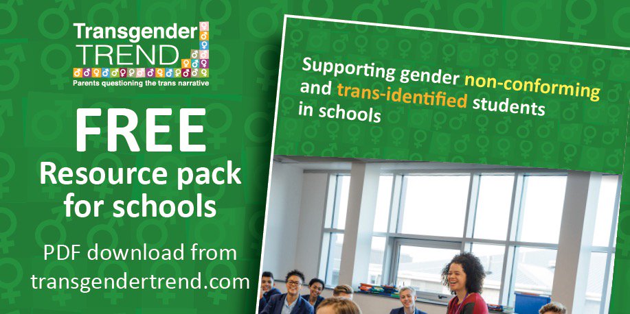 Schools Resource Pack - Transgender Trend