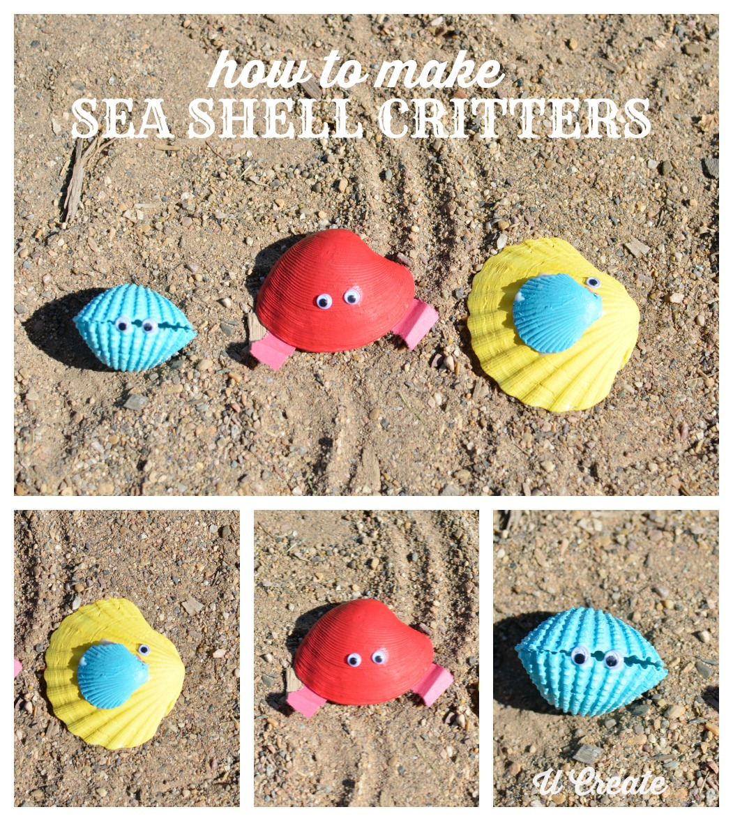 How to Make Sea Shell Critters