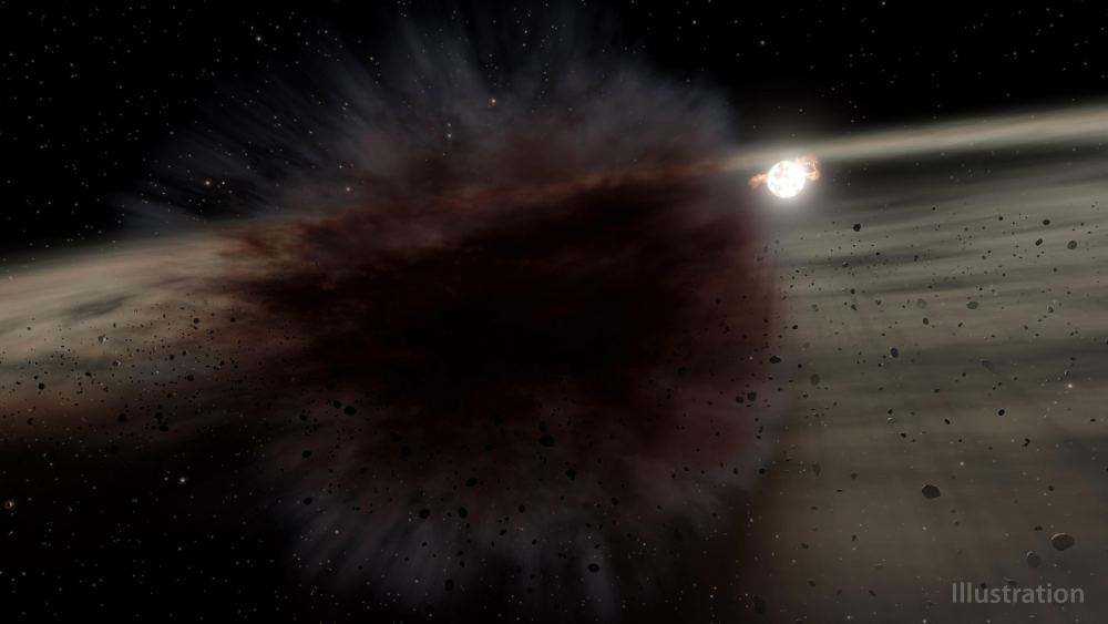 Astronomers See the Wreckage Where Planets Crashed Into Each Other in a Distant Star System - Universe Today