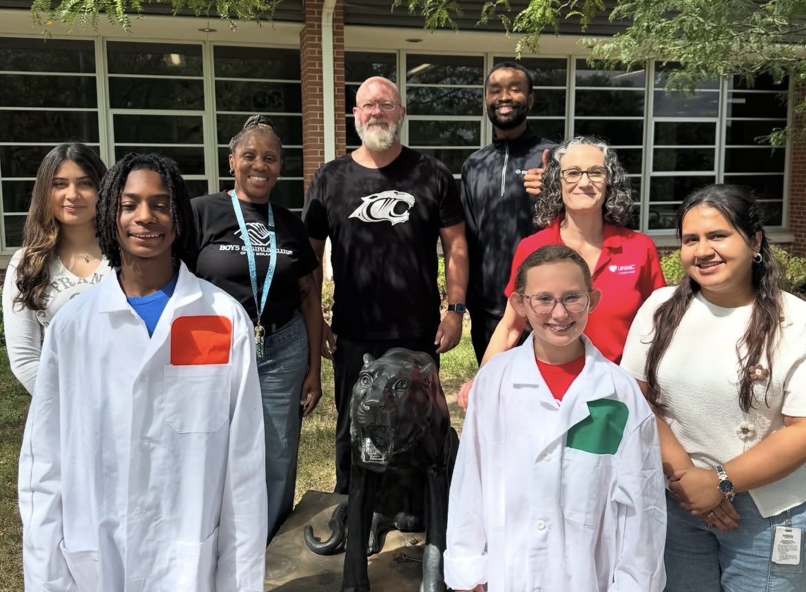 UNMC, GSA help Morton middle school students dream big | Newsroom | University of Nebraska Medical Center