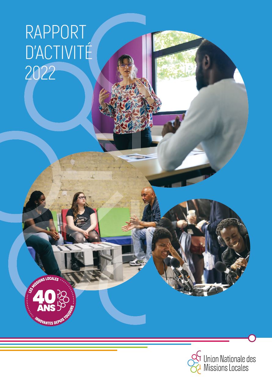 Le rapport d'activité 2022 de l'Union nationale des Missions Locales est en ligne - UNML