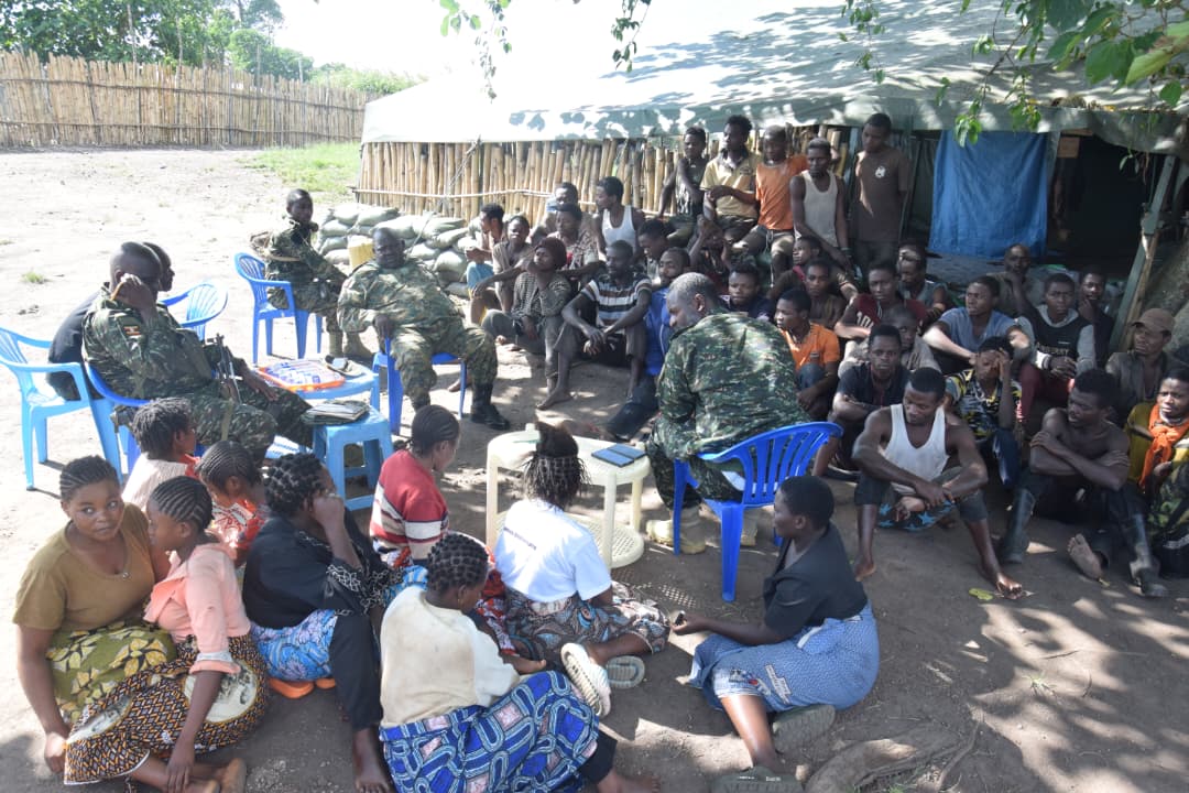 Over 200 Rescued From ADF Captivity As UPDF–FARDC Intensify Operations In Eastern DRC - UPDF