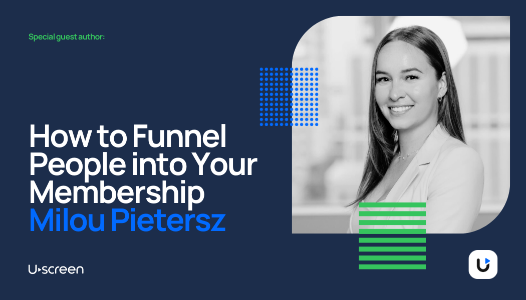 Membership Marketing Funnel: Audience Into Members with Milou Pietersz