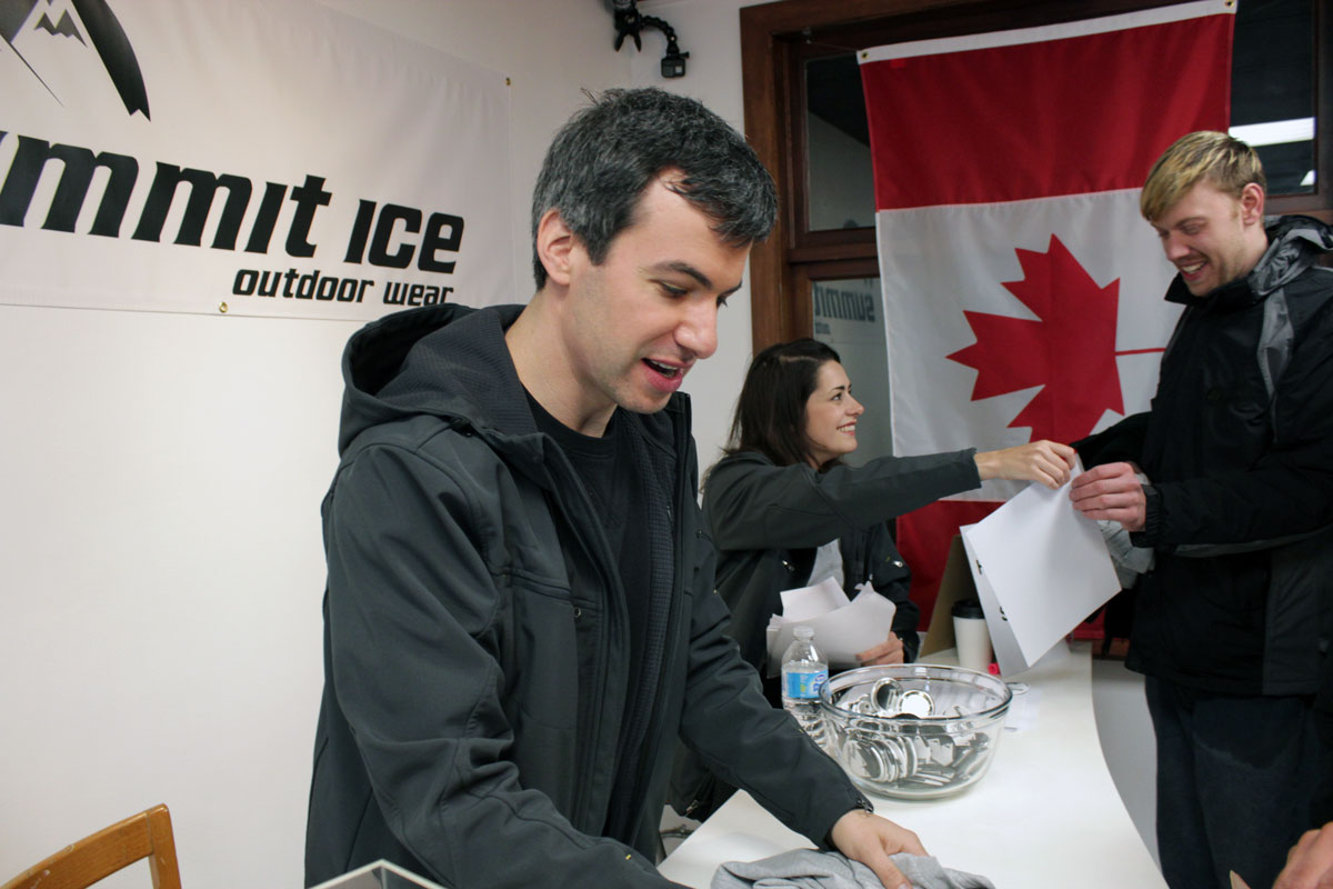 I Went to Nathan Fielder’s Holocaust Awareness Outdoor Apparel Sale