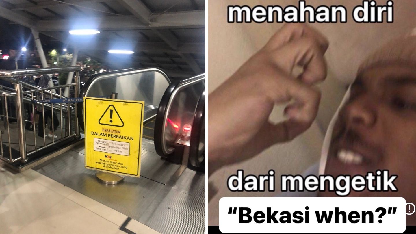 Cewek Ini Konsisten Unggah Foto Eskalator Mati untuk Protes Fasum Rusak