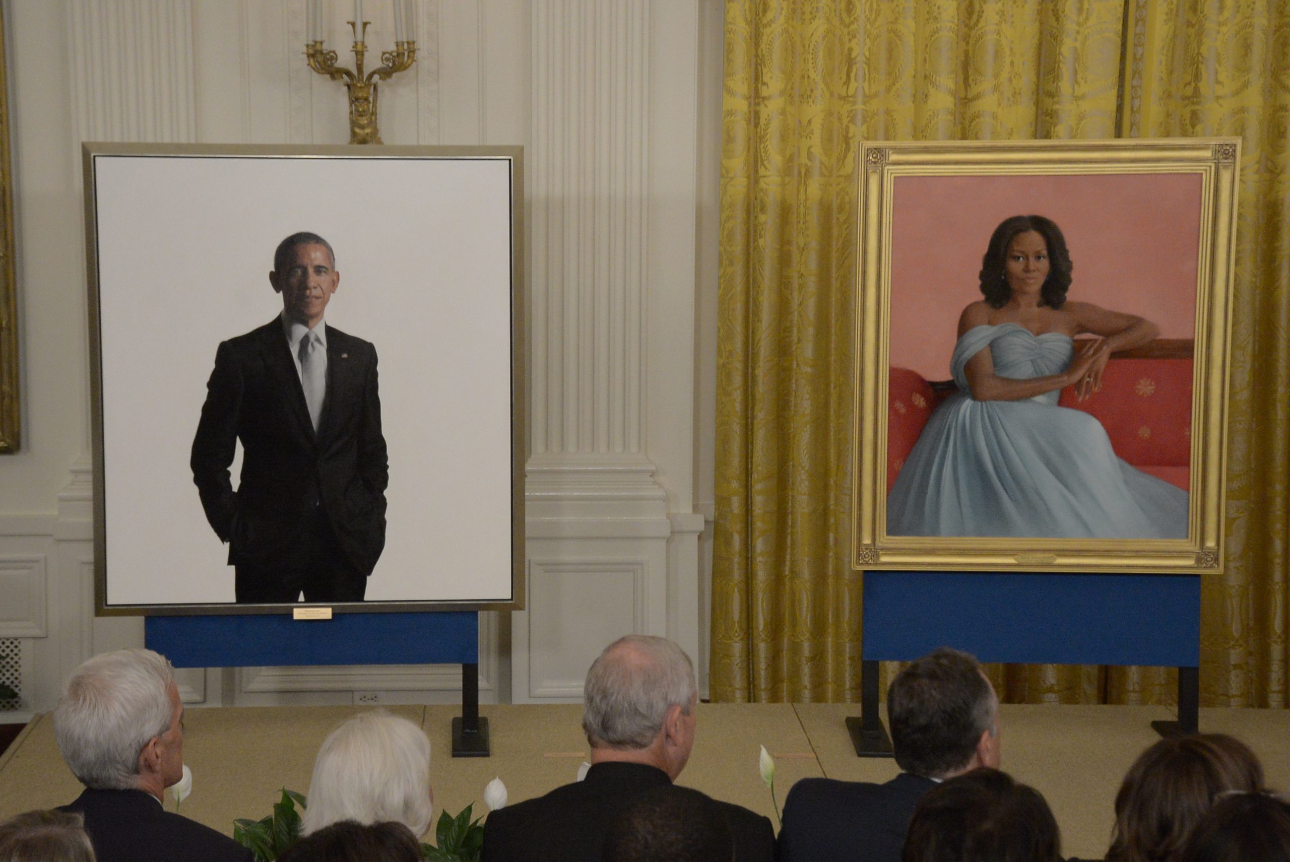 Barack and Michelle Obama Unveil Their Official Portraits at the White House - The Washington Informer