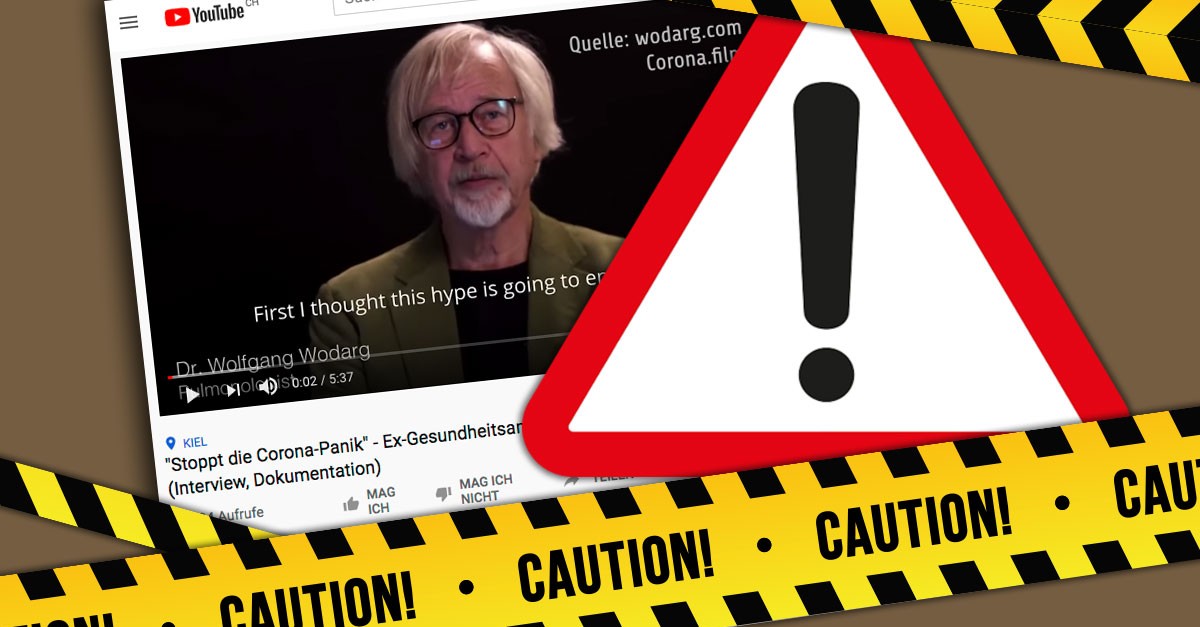 Warum das Video von Wolfgang Wodarg zum Coronavirus Blödsinn ist