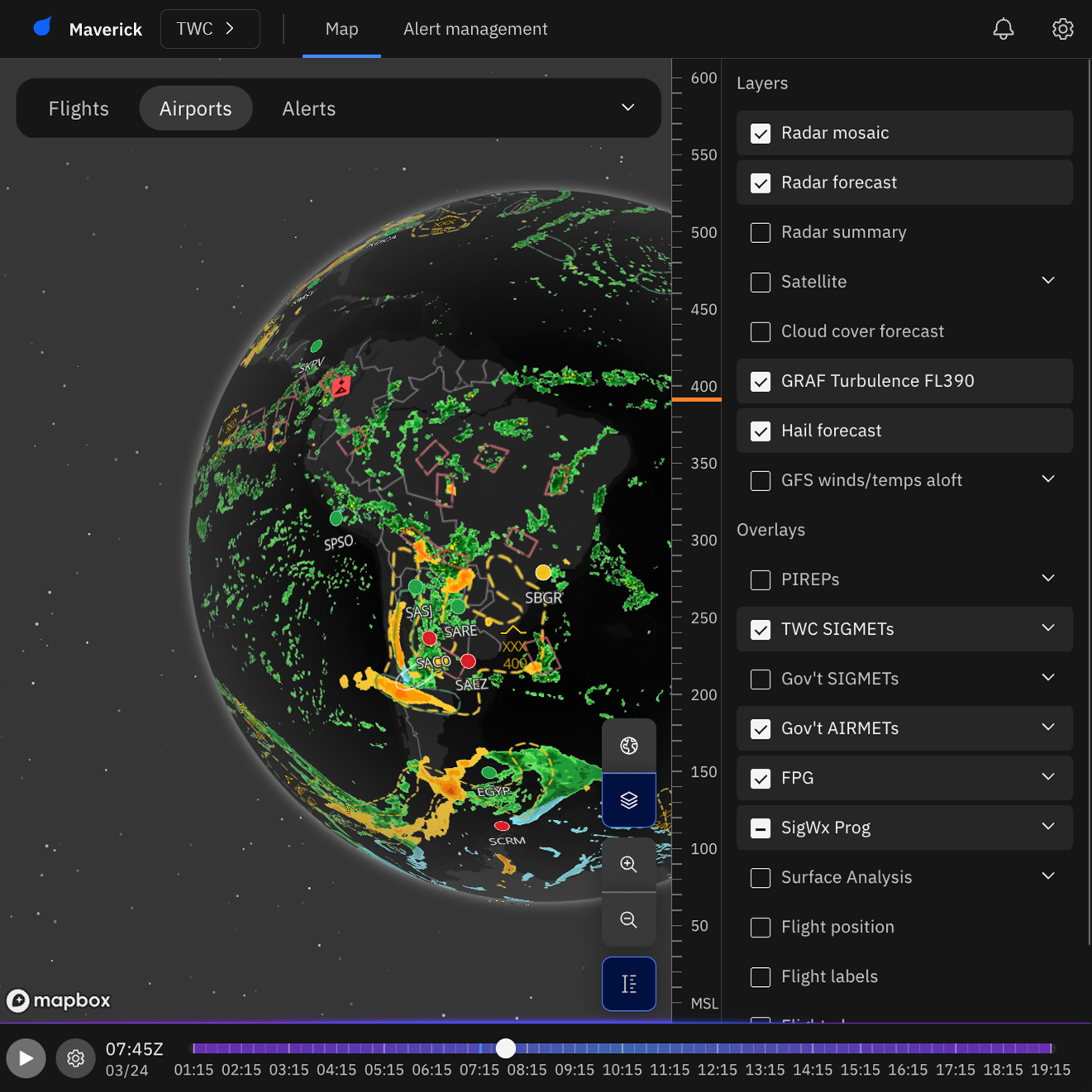 Together with airline partners, The Weather Company launches Maverick™ Dispatch to turn weather intelligence into operational advantages | The Weather Company