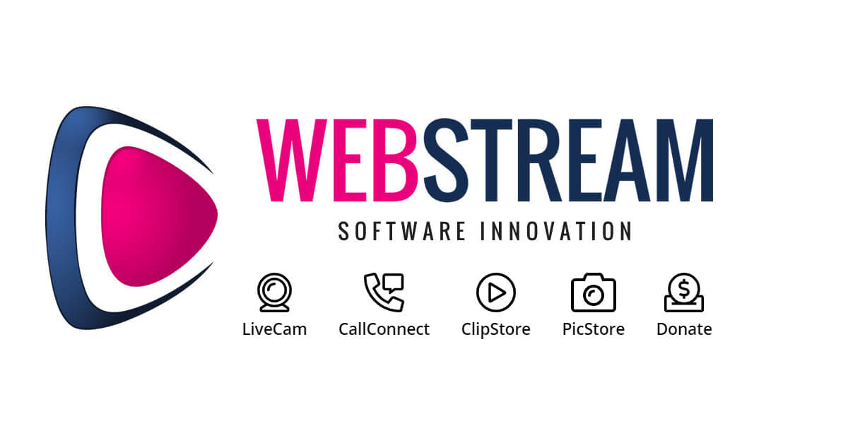 Webstream | Pay per minute webcam software