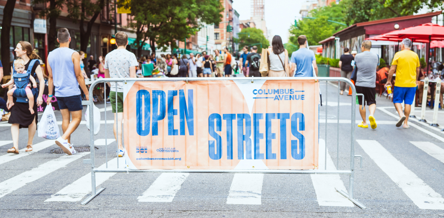 Columbus Avenue Open Streets Returns This Sunday, September 3