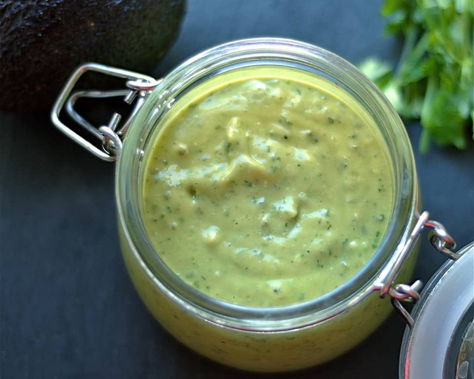 Creamy Avocado Dressing - Wholesomelicious