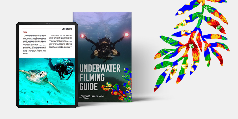 WITNESS | WITNESS and AfrOrigens project Launch Underwater Filming Guide - WITNESS