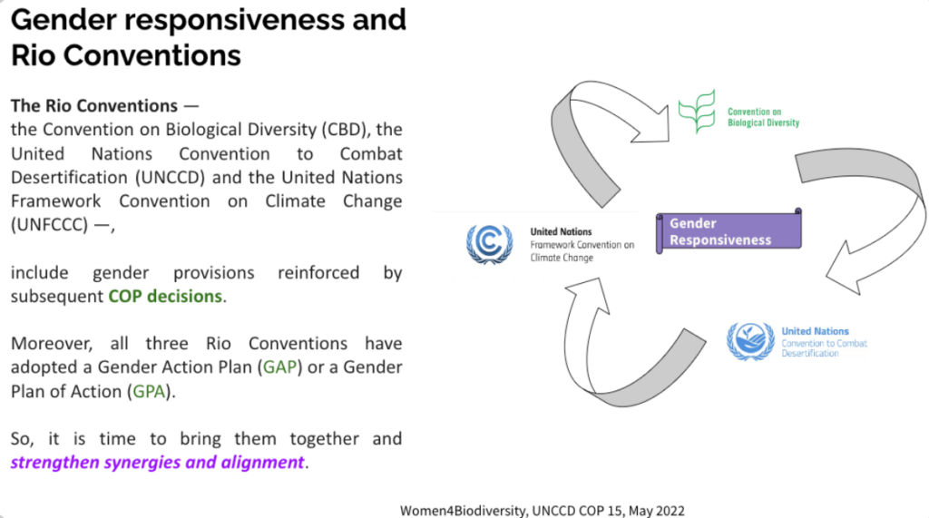 Gender Equality, Restoration and Land Rights: A Time for Change - Women4Biodiversity