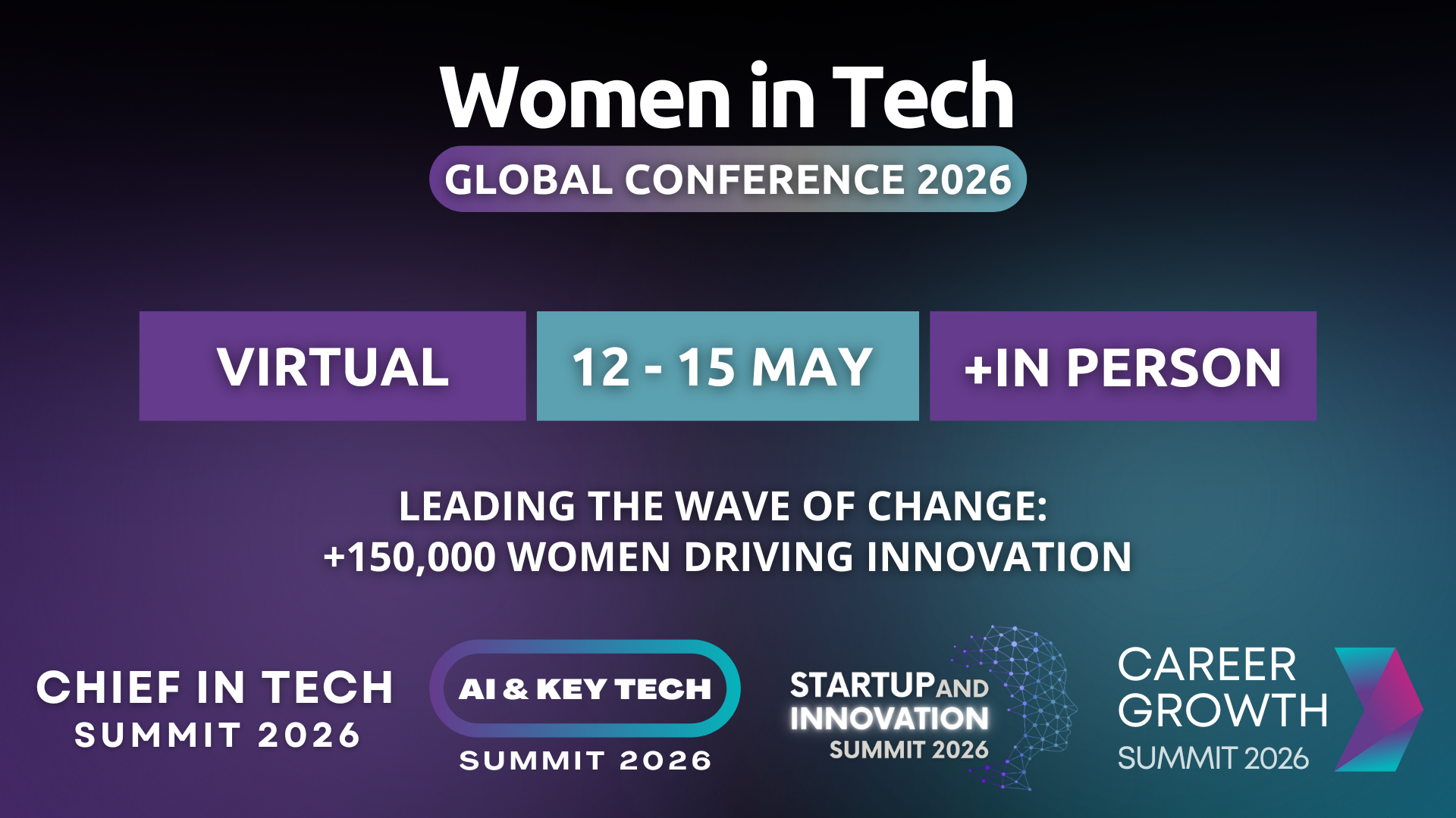Women in Tech Global Conference 2026 Virtual-first | Women in Tech Network