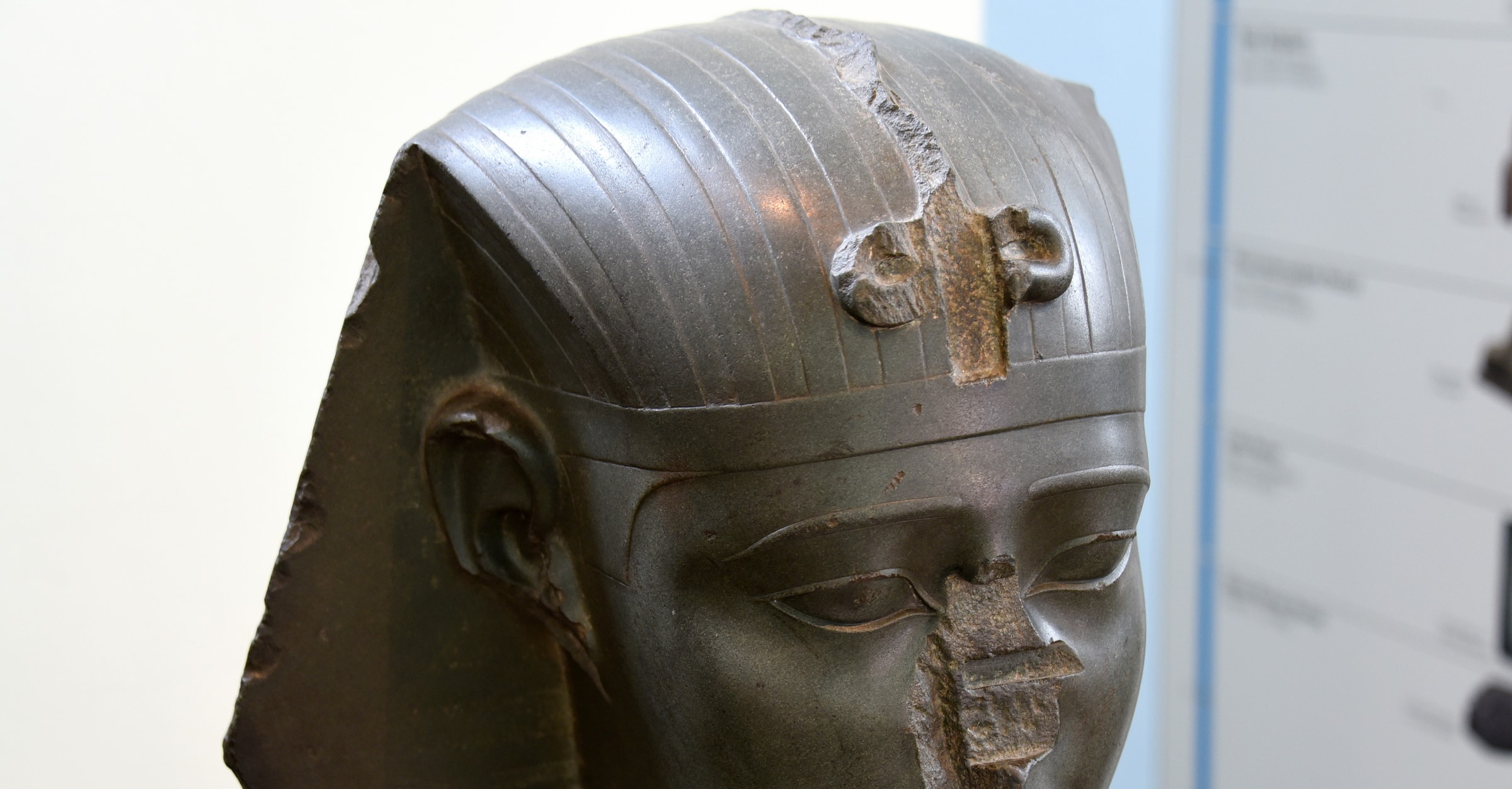 Head of King Nectanebo I or II - World History Encyclopedia