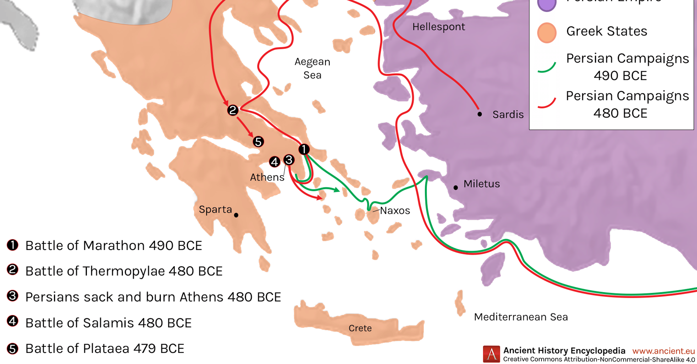 Greco-Persian Wars - World History Encyclopedia