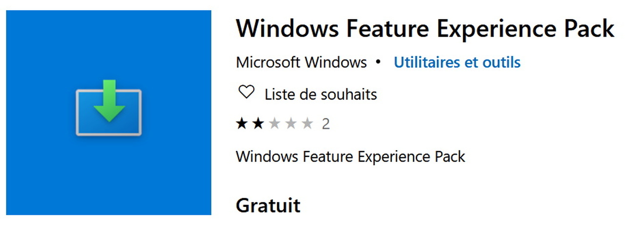Windows 10 : que représente le pack Windows Feature Exp ...