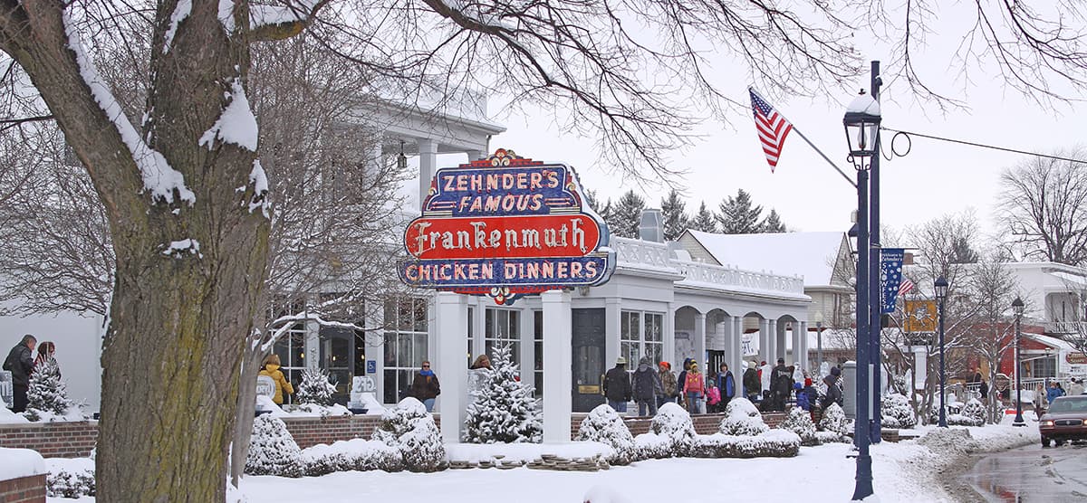 Warm up at Zehnder's - Zehnders
