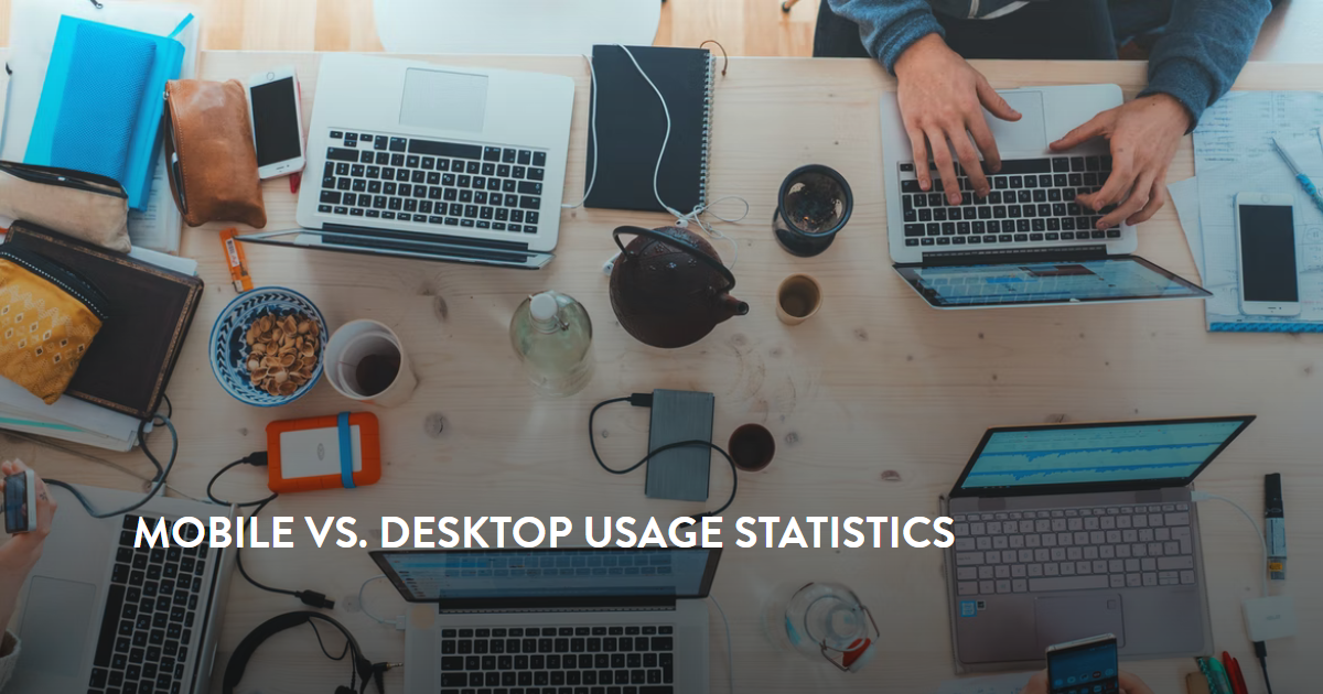 20 Mobile Vs. Desktop Usage Statistics [2026]: What Percentage Of Internet Traffic Is Mobile? - Zippia