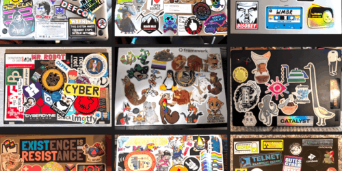 Laptops with Stickers – ZWENTNER.com
